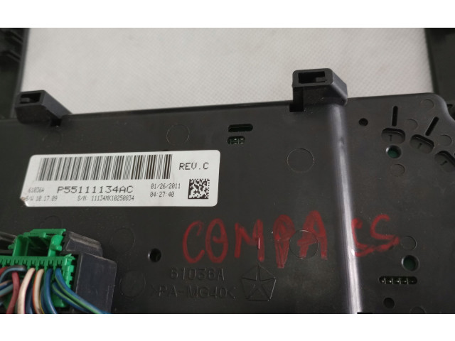 Блок управления климат-контролем P55111134AC, P55111134AC Jeep Compass