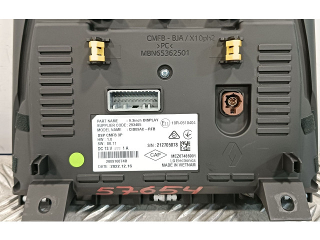 Дисплей 280916074R, CID09ACRFB Renault Clio V