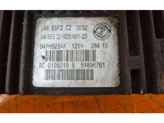 Блок управления двигателем Блок управления 51896761, 51896761   Fiat Linea