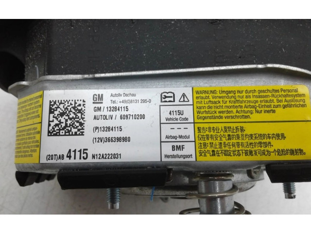 Подушка безопасности водителя 13284115, 13284115   Saab 9-5