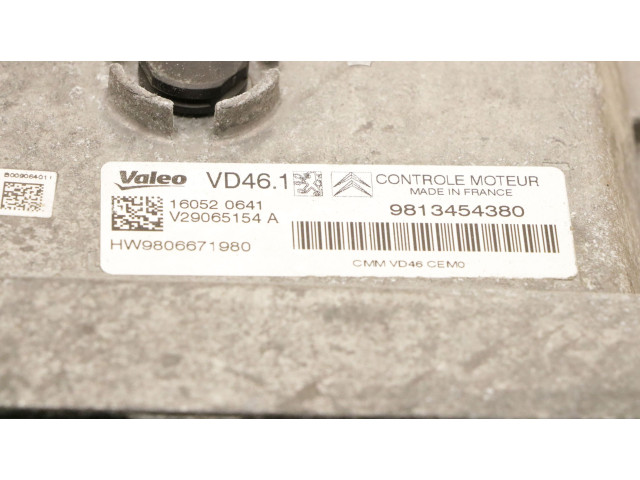 Блок управления климат-контролем 9813454380, 9813454380 Peugeot 2008 II