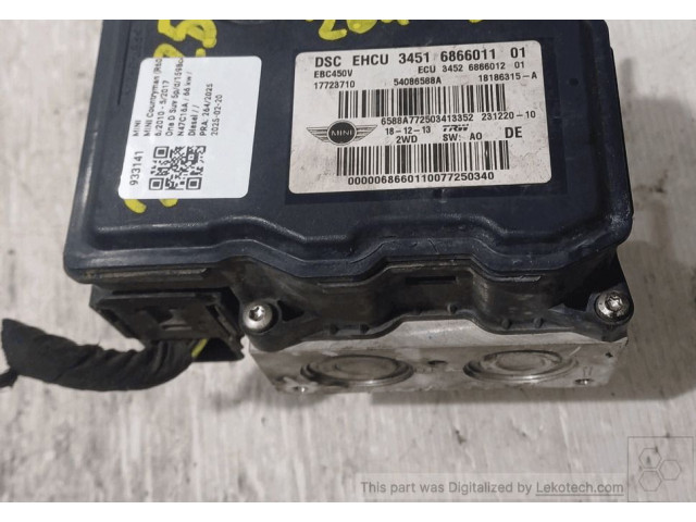Jednotka ABS 34506851841 Mini Cooper Countryman R60 2010