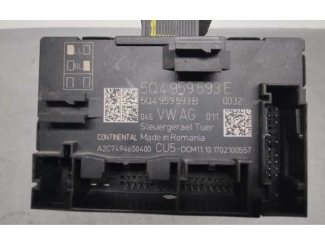 Блок комфорта 5Q4959593E   Skoda Superb B8 (3V)   