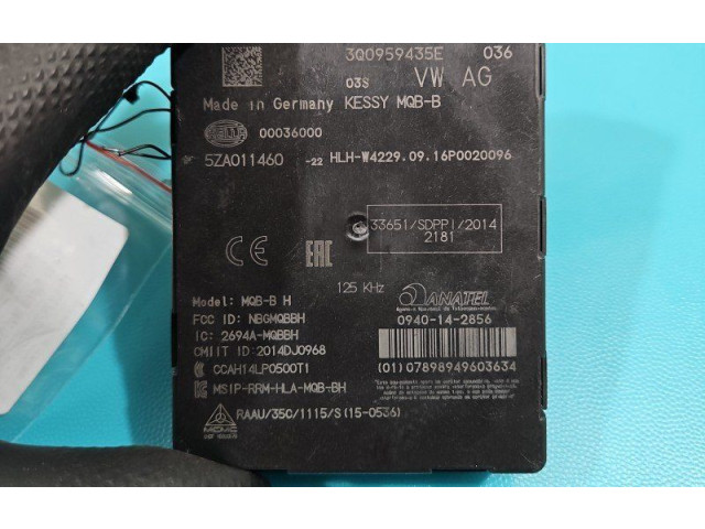 Блок комфорта 3Q0959435E, IMPRK1437252   Skoda Superb B8 (3V)   