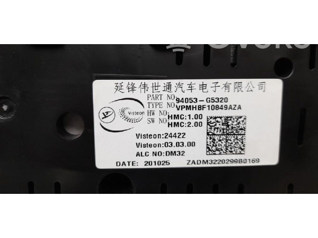 Панель приборов 94053G5320 KIA Niro