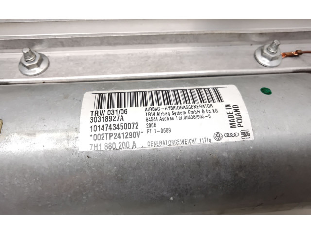 Подушка безопасности пассажира 7H1880200A, 30318927A Volkswagen Transporter - Caravelle T5