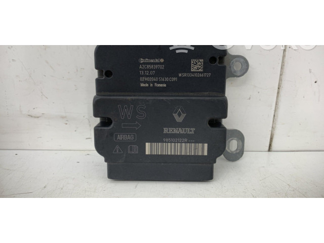 Блок подушек безопасности 985106332R   Dacia Logan II