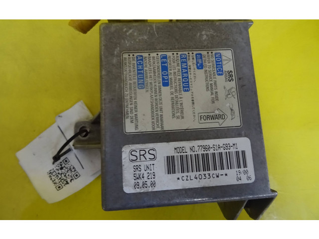 Блок подушек безопасности 77960S1AG93M1, 5WK4219   Honda Accord