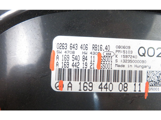 Панель приборов A1694421921, A1695408411   Mercedes-Benz A W169       