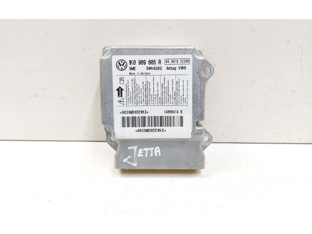 Блок подушек безопасности 1K0909605R, 5WK43412   Volkswagen Jetta V