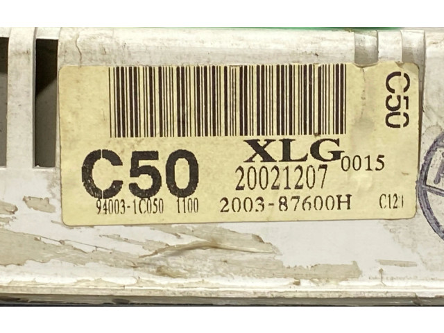 Панель приборов 200387600H   Hyundai Getz       