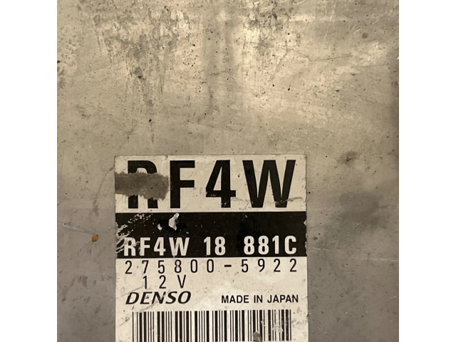 Блок управления двигателя RF4W18881C, 2758005922 Mazda Premacy