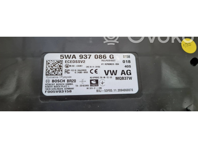 Блок управления 5WA937086G, F005V03158 Audi A3 8Y