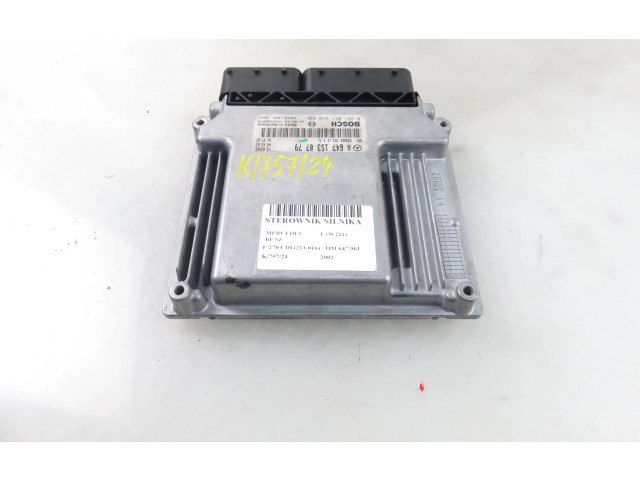 Řídící jednotka A6471530779, A6471530779 Mercedes-Benz E AMG W211 2002