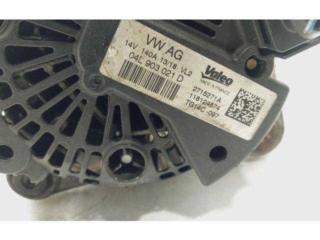 Генератор 04L903021D   Volkswagen Golf VII      