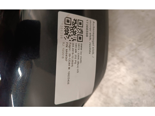 Zpětné zrcátko BMW 3 G20 G21 2019 8498240