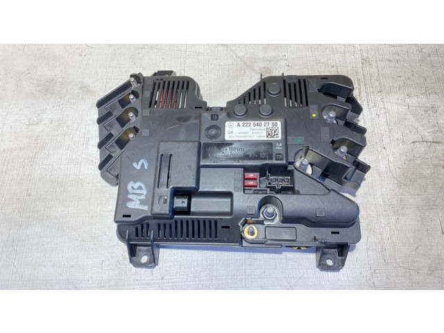   Pojistková skříňka A2225402750   Mercede-Benz S W222 2016