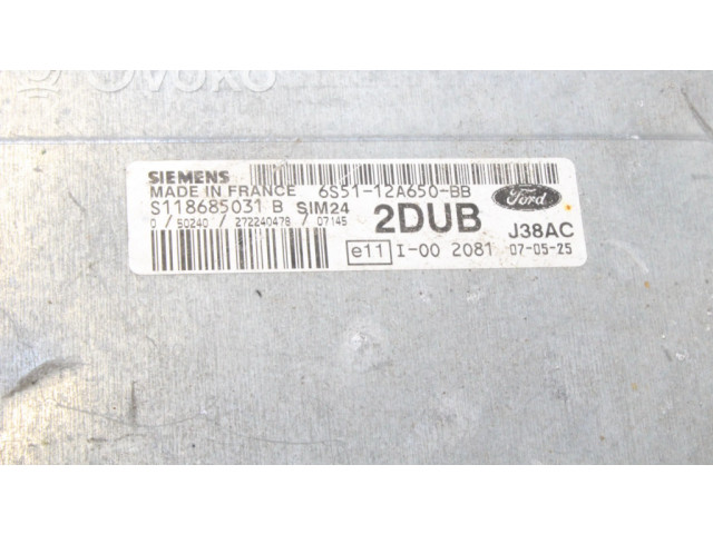 Řídící jednotka 6S5112A650BB Ford Fiesta 1986