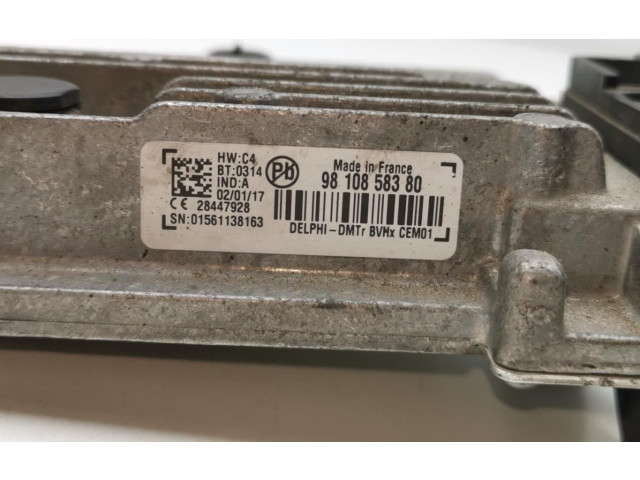 Řídící jednotka 9810858380 Citroen Berlingo 2017