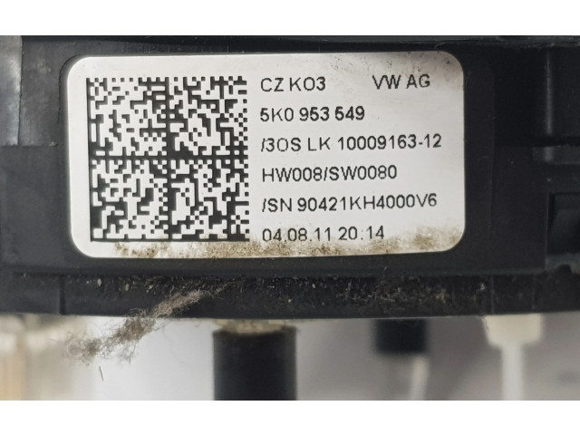 Подрулевой шлейф SRS 5K0953549, 5K0953549 Volkswagen Caddy