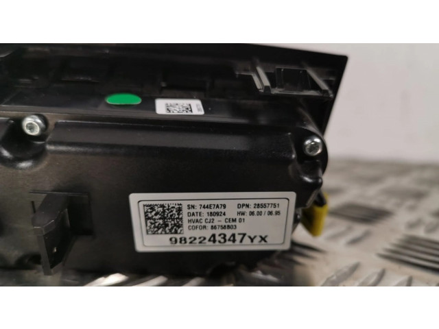 Блок управления климат-контролем 98224347YX   Opel Grandland X