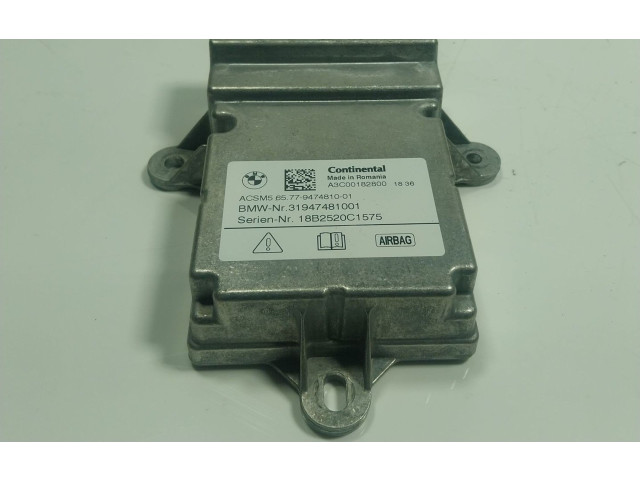 Блок подушек безопасности 65779474810, 31947481001   BMW X3 G01