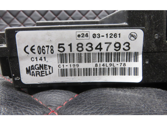 Блок управления 51834793, 814L9L78 Fiat Grande Punto