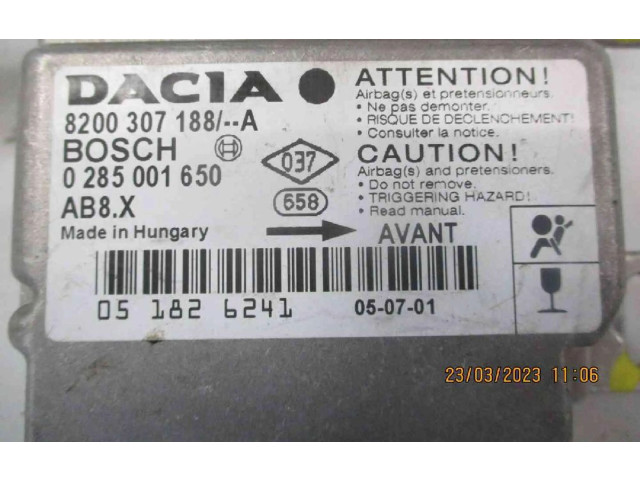 Блок управления надувных подушек 8200307188, 8200307188 Dacia Logan I