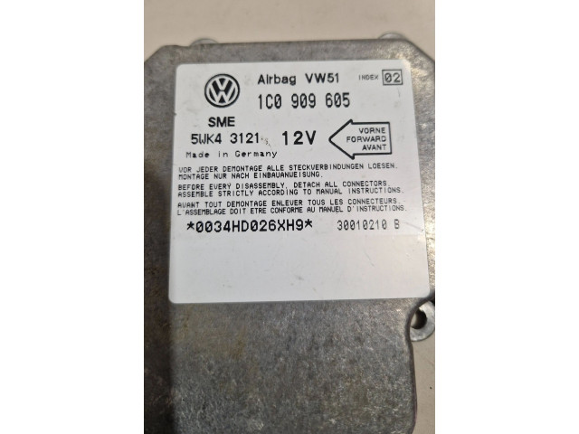 Блок подушек безопасности 1C0909605, 30010210B Skoda Fabia Mk1 (6Y)