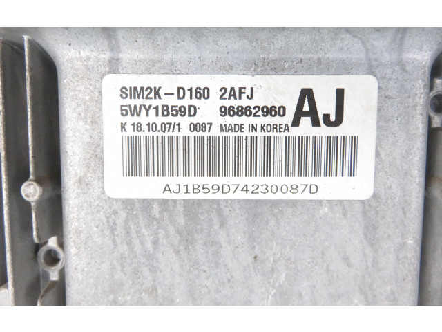 Řídící jednotka 5WY1B59D, 96862960AJ Chevrolet Epica 2008