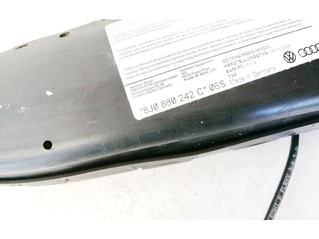 Подушка безопасности в сиденье 8j0880242c, 8J0880242C   Audi TT TTS Mk2