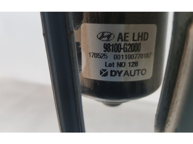 Моторчик дворников 98100G2000    Hyundai Ioniq