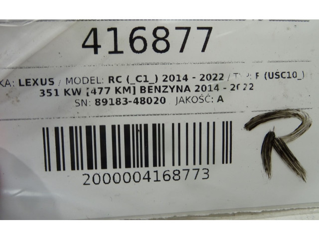 Блок управления 89183-48020   Lexus RC