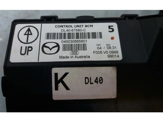 Řídící jednotka DL4067560C, 040030885601 Mazda 2 2010