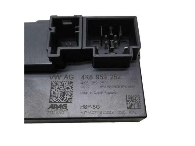 Блок управления 4K8959252 Audi A7 S7 4K8