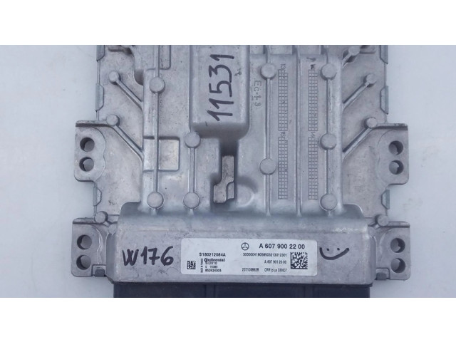 Блок управления двигателя A6079002200, S180212084A   Mercedes-Benz A W176