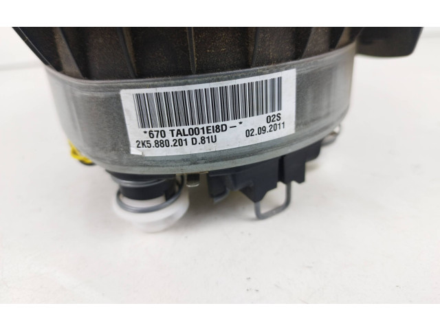 Подушка безопасности водителя 2K5880201D, TAL001FL8D   Volkswagen Caddy