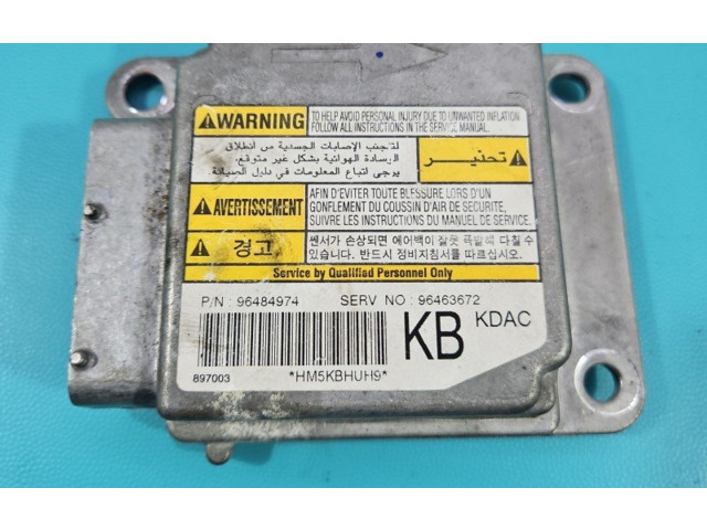 Блок подушек безопасности 96463672, IMPRK1412479 Chevrolet Spark