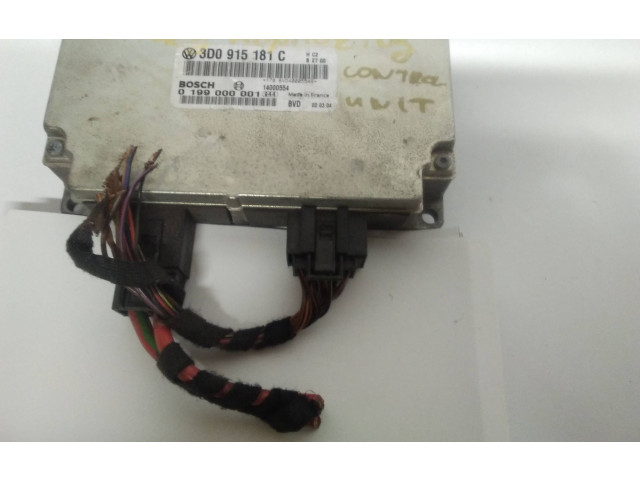 Блок управления 0199000001 Volkswagen Phaeton