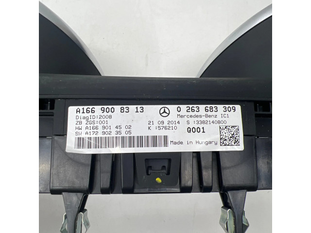 Přístrojová deska Mercedes-Benz GLE AMG (W166 - C292) 2015 A1669008313, A1669014502
