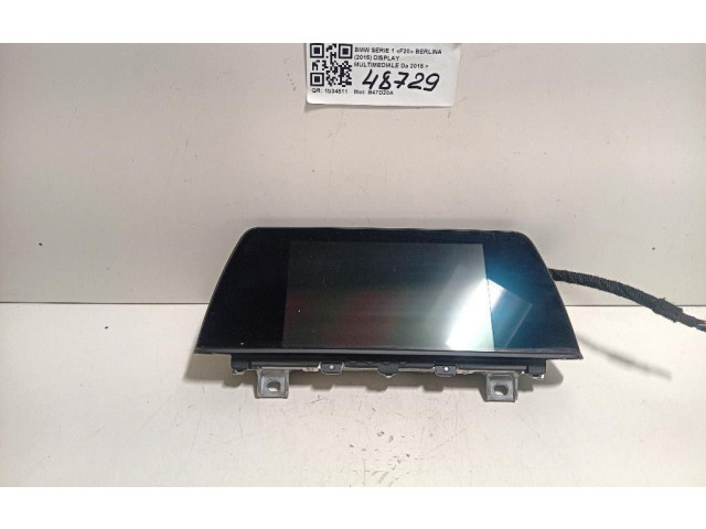 Přístrojová deska BMW 1 F20 F21 2015 9322122, 9322122