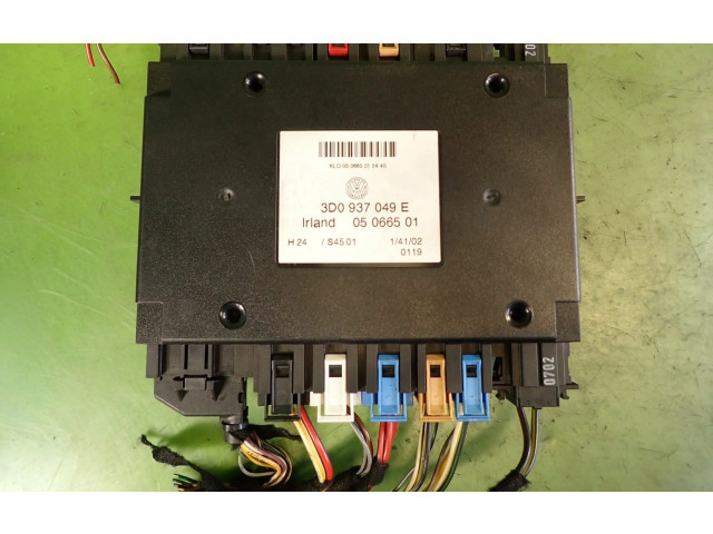 Блок комфорта 3D0937049E   Volkswagen Phaeton   
