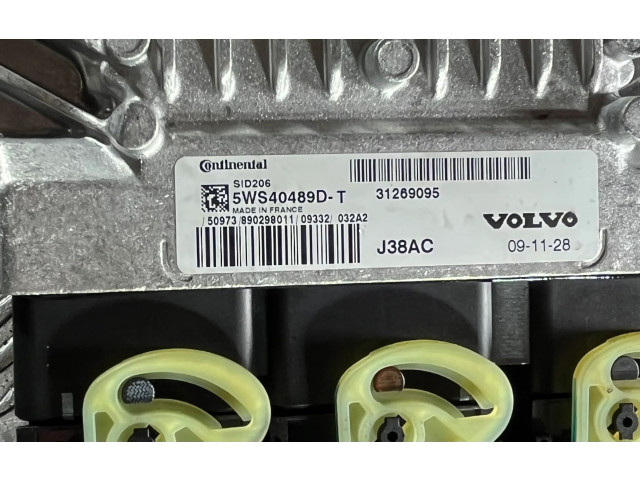 Блок управления двигателя 31269095, 5WS40489D   Volvo V50