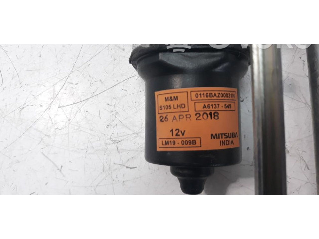 Комплект механизма стеклоочистителей 116BAZ00021N Mahindra KUV100