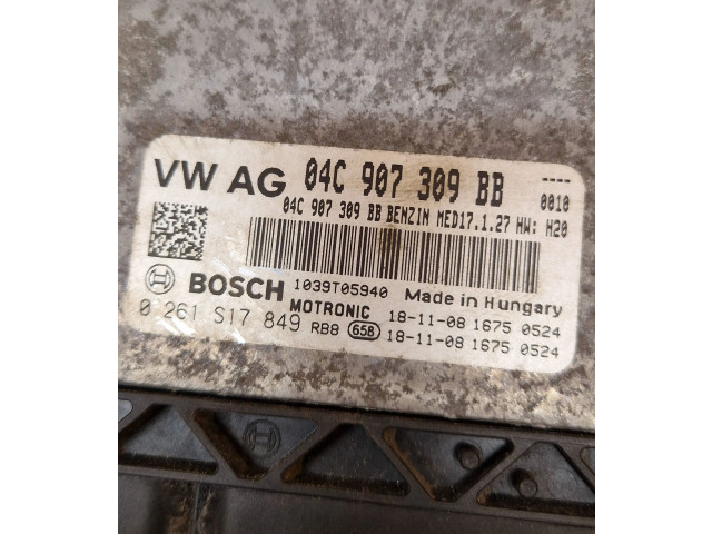 Блок управления двигателя 04C907309BB, 0261S17849 Skoda Rapid (NH)