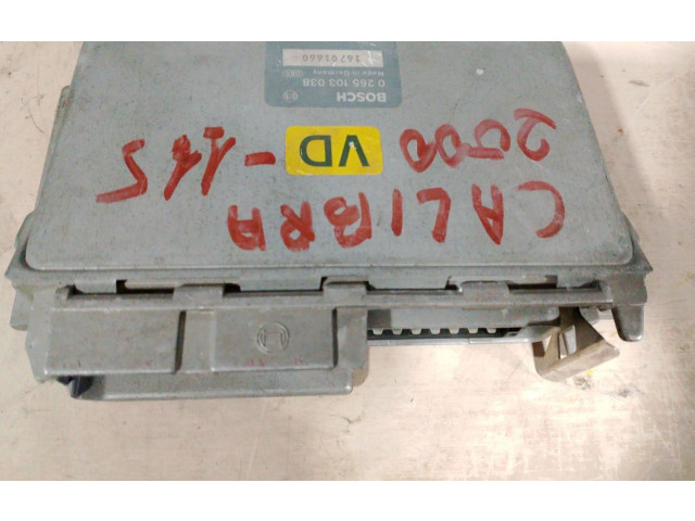 Řídící jednotka 0265103038 Opel Calibra