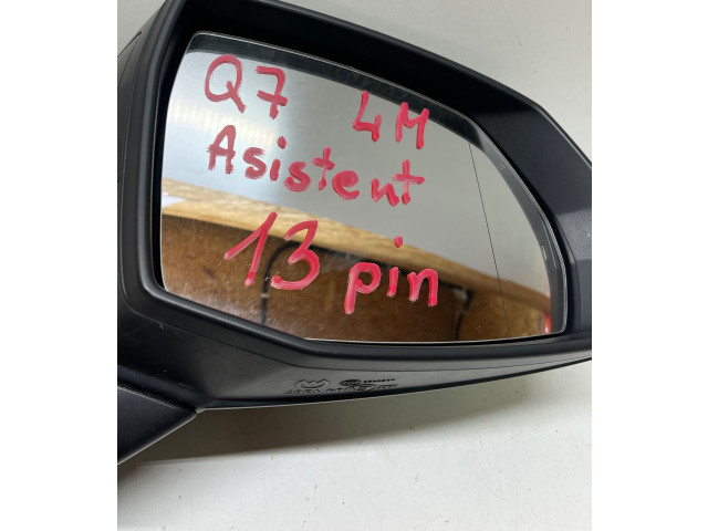 Zpětné zrcátko Audi Q7 4M 2018 4M1857410AJ, 4M0857536B