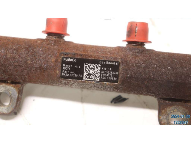 Топливная рампа 1717578, BK2Q9D280AB   Ford Transit Custom   для двигателя CYFA