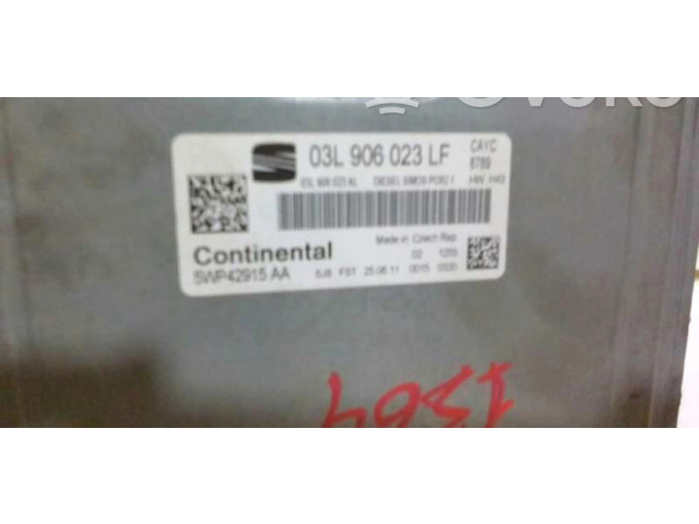 Блок управления двигателем ECU 03L906023LF Seat Altea XL