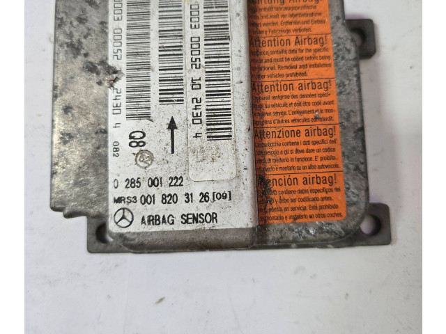 Блок подушек безопасности 0018203126, 0285001222 Mercedes-Benz A W168